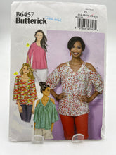 Load image into Gallery viewer, BUTTERICK Pattern, Misses&#39; Top (PBT6457)
