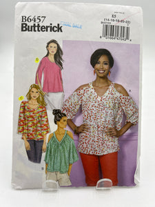BUTTERICK Pattern, Misses' Top (PBT6457)