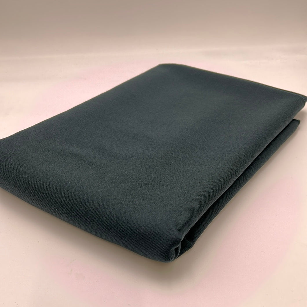 Wool Blend Twill, Dark Teal (WDT0151:152)