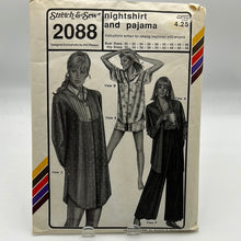Load image into Gallery viewer, STRETCH N SEW Pattern, Nightshirt and Pajama (PSS2088)
