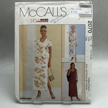 Load image into Gallery viewer, MCCALL&#39;S Pattern, Misses&#39; Lined Dress and Jacket (PMC2070)
