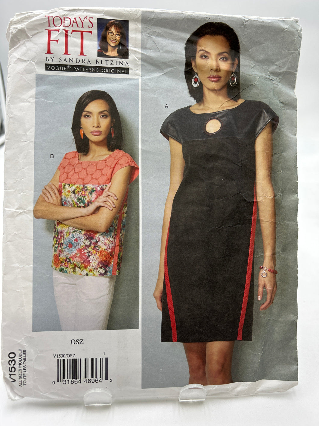 VOGUE Pattern, Misses' Dress & Top (PVO1530)