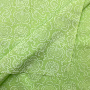 Cotton Blend Shirting - Lime Green (WDW3132)