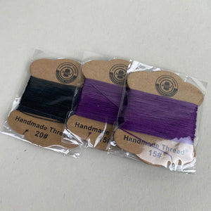Handmade Hand Sewing Thread 20# -  2 Purple, 1 Black (NXX1603)