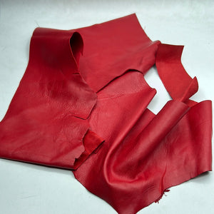 Leather Pieces (soft), Red (SLS0308:323)