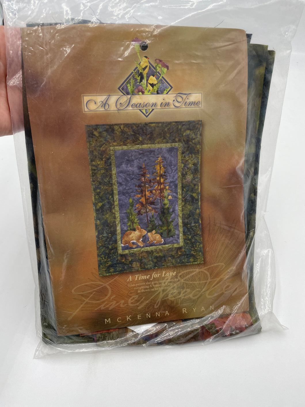 McKenna Ryan Quilt Kit, A Time For Love, Dark Batiks (WQC2098)
