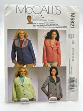Load image into Gallery viewer, MCCALL&#39;S  Pattern, Misses&#39; Jacket (PMC5821)
