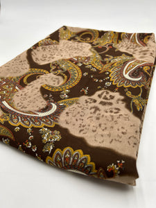 Blouse Weight, Brown Paisley (WDW2215)