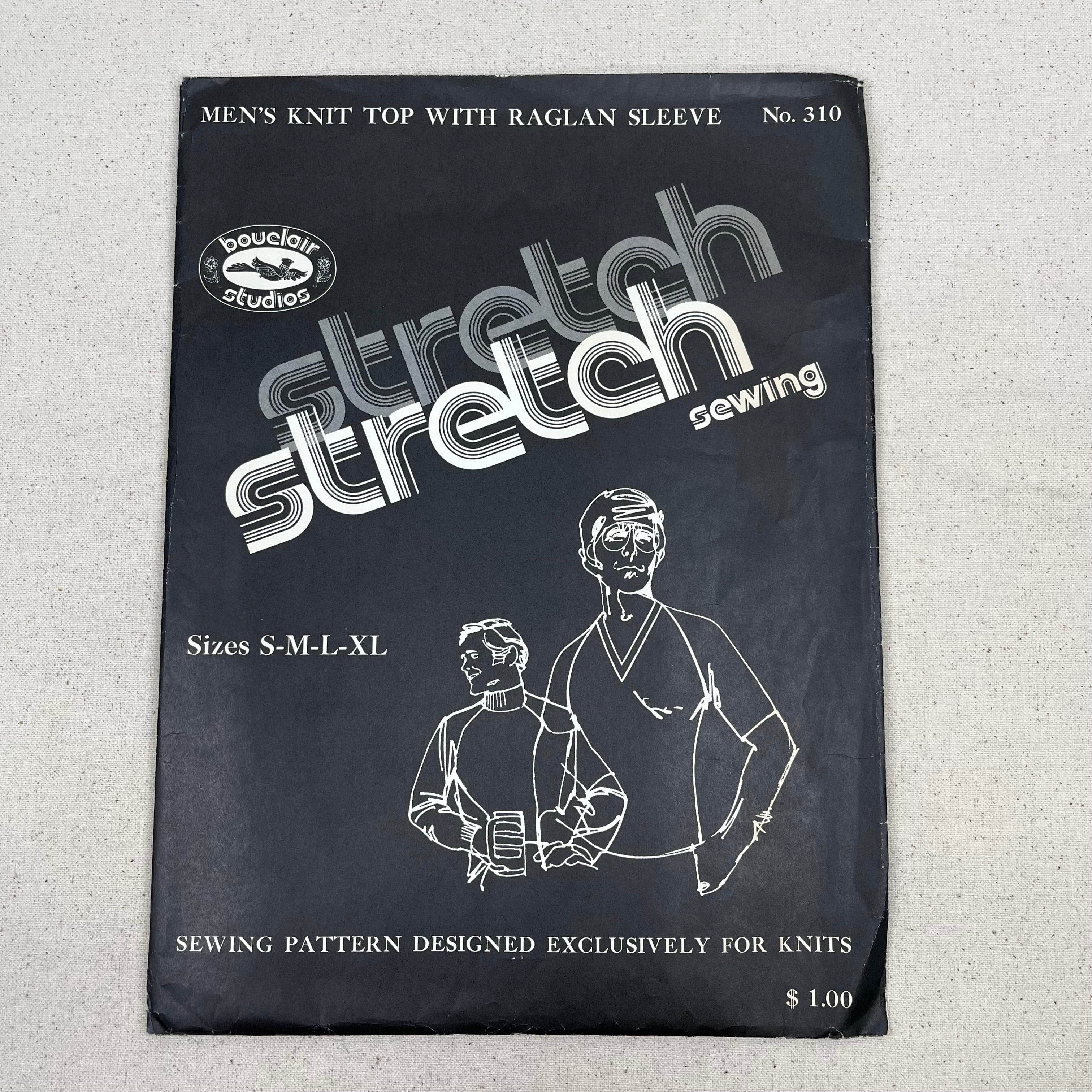 Bouclair Studios Stretch Pattern - 310 Knit Top with Raglan Sleeve (NPA0544)