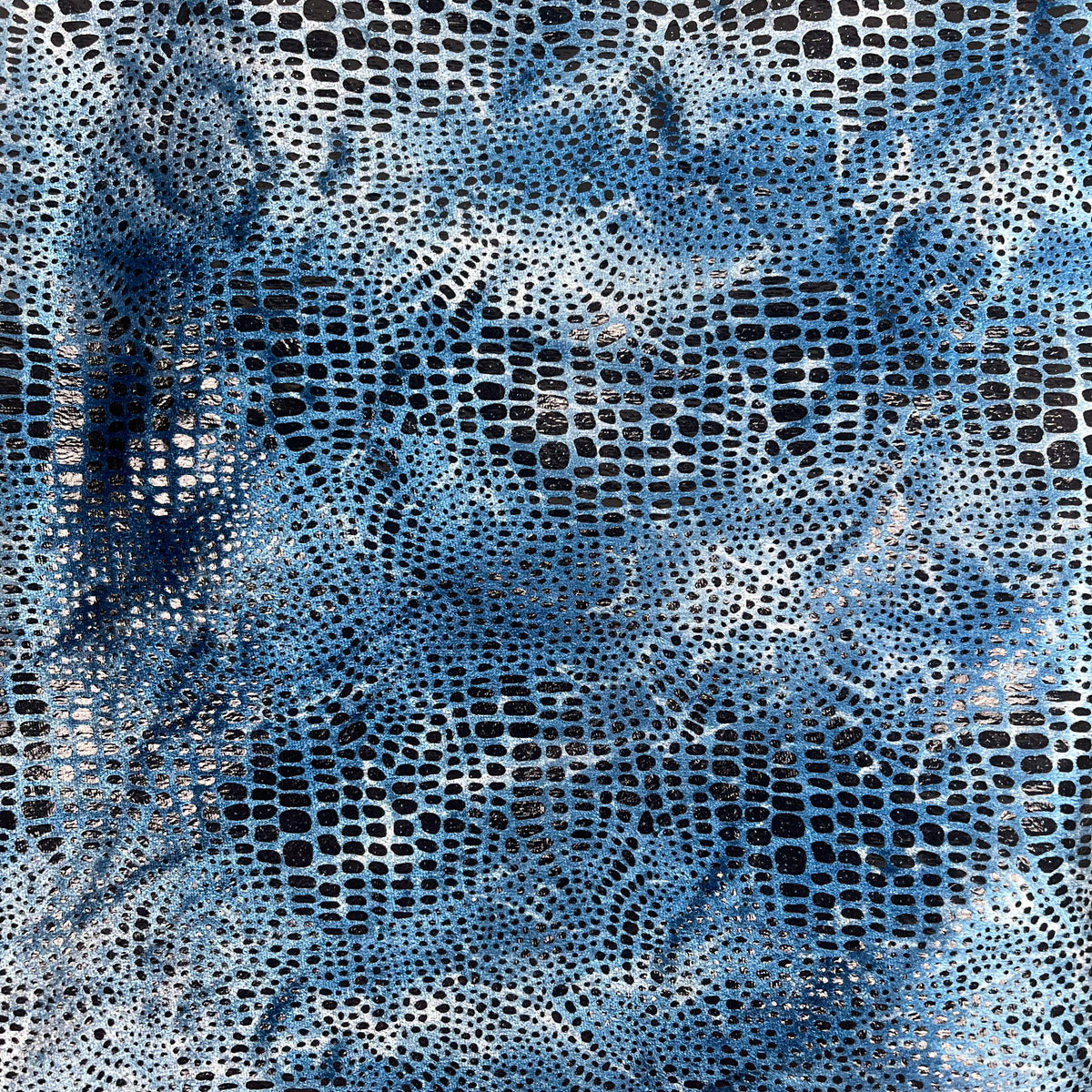 Knit - Blue Snakeskin (KXX0278)