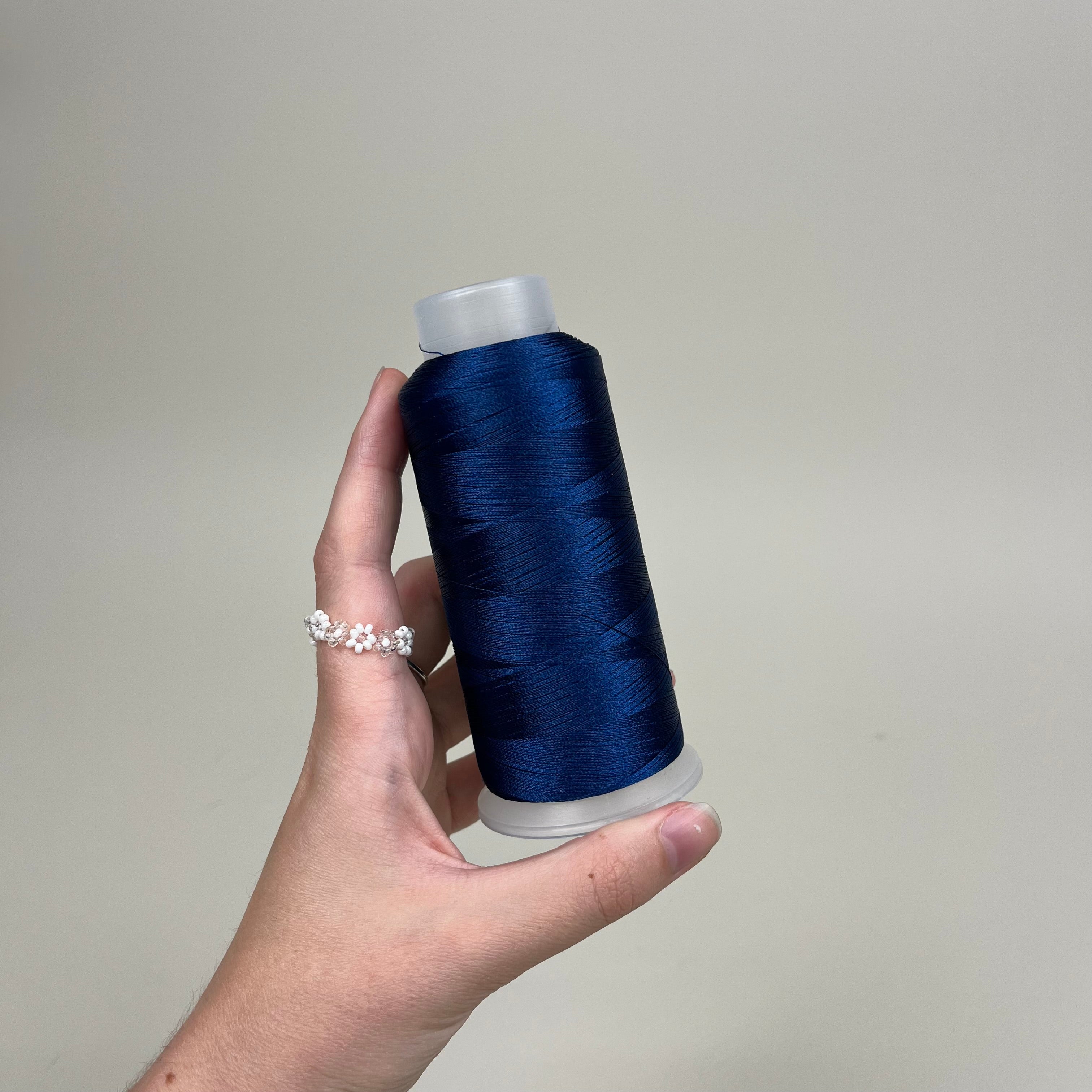 Machine Embroidery Thread - Indigo (NTH1249)