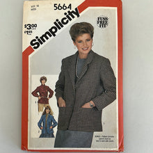 Load image into Gallery viewer, SIMPLICITY Vintage Pattern, Misses&#39; Unlined Jacket (PSI5664)
