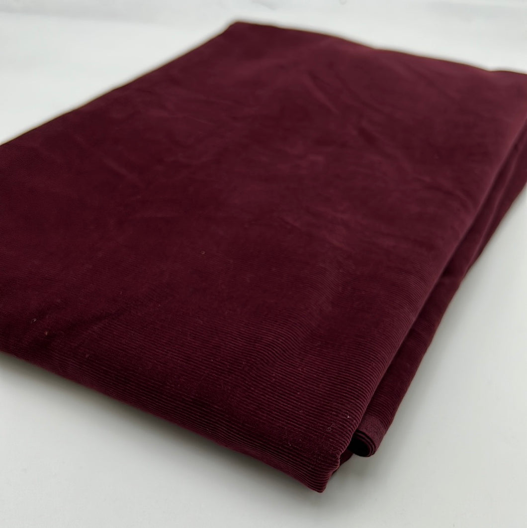 Fine Cotton Corduroy, Dark Merlot (WCV0209)(WDT)