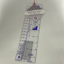 Load image into Gallery viewer, My Favorite Log Cabin Ruler, 3/4&quot; and 1-1/2&quot; finished strip (NXX1109)
