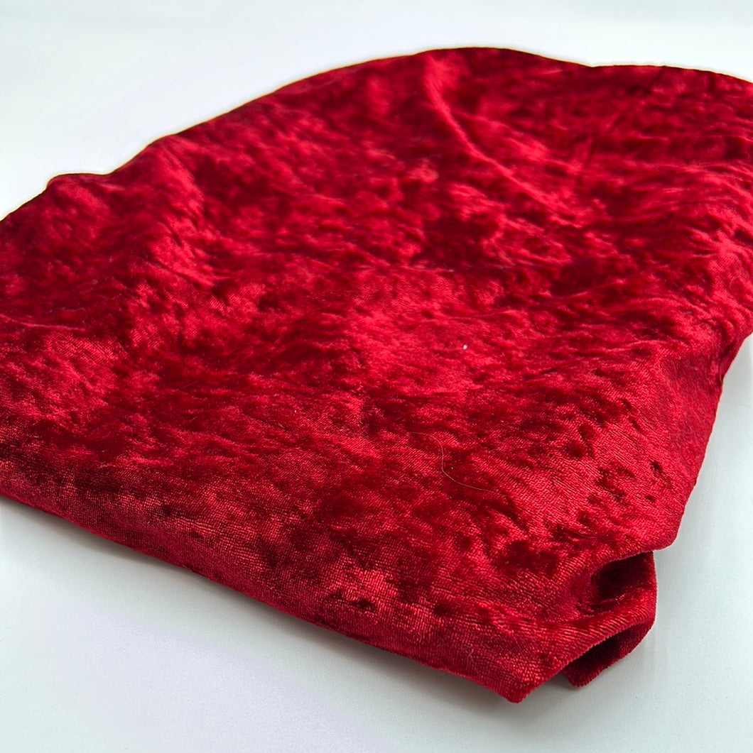 Knit Velour, Holiday Red (KVL0230)