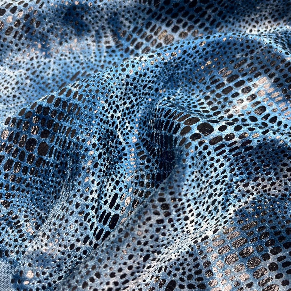 Knit - Blue Snakeskin (KXX0278)