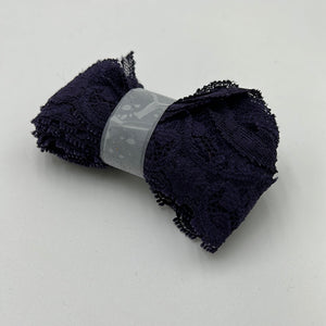 35mm Stretch Lace, Dark Purple  (NEL0168:169)