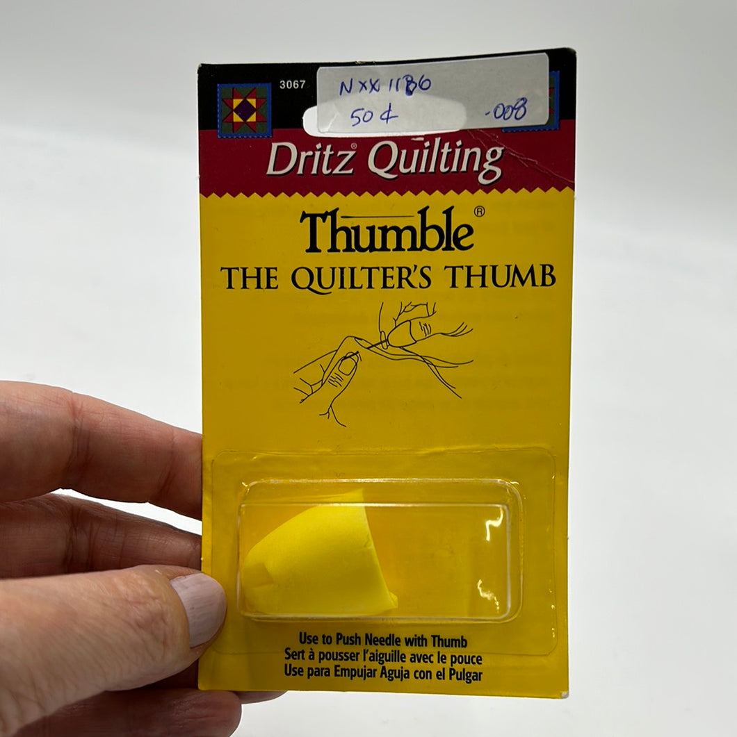 Dritz Quilter's Thumb, Yellow (NXX1186)