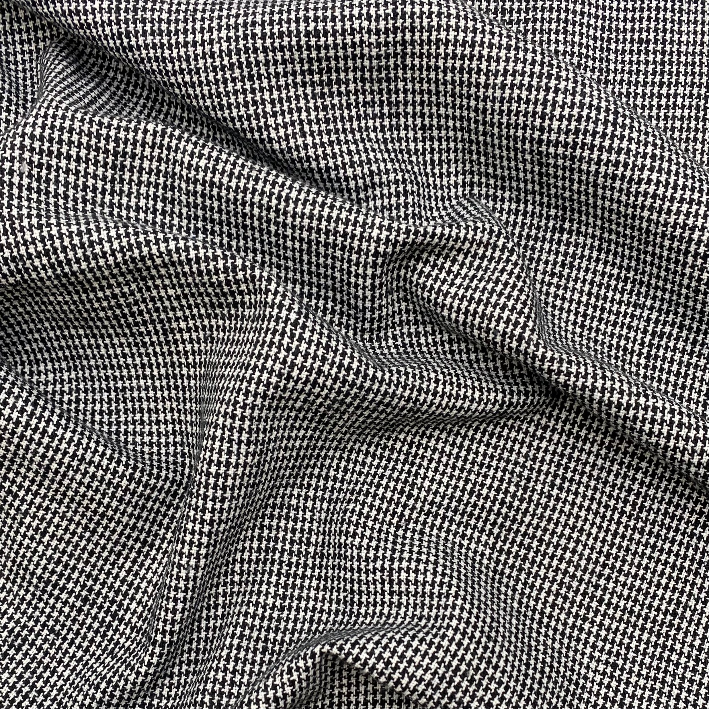 Cotton Blend Suiting - Mini Houndstooth (WSW0717)