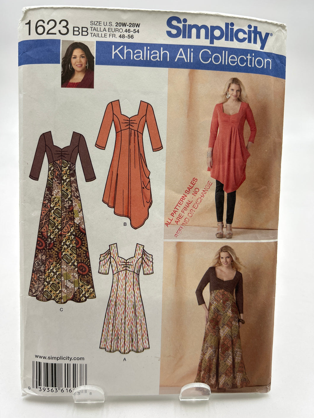 SIMPLICITY Pattern, Knit Dress (PSI1623)