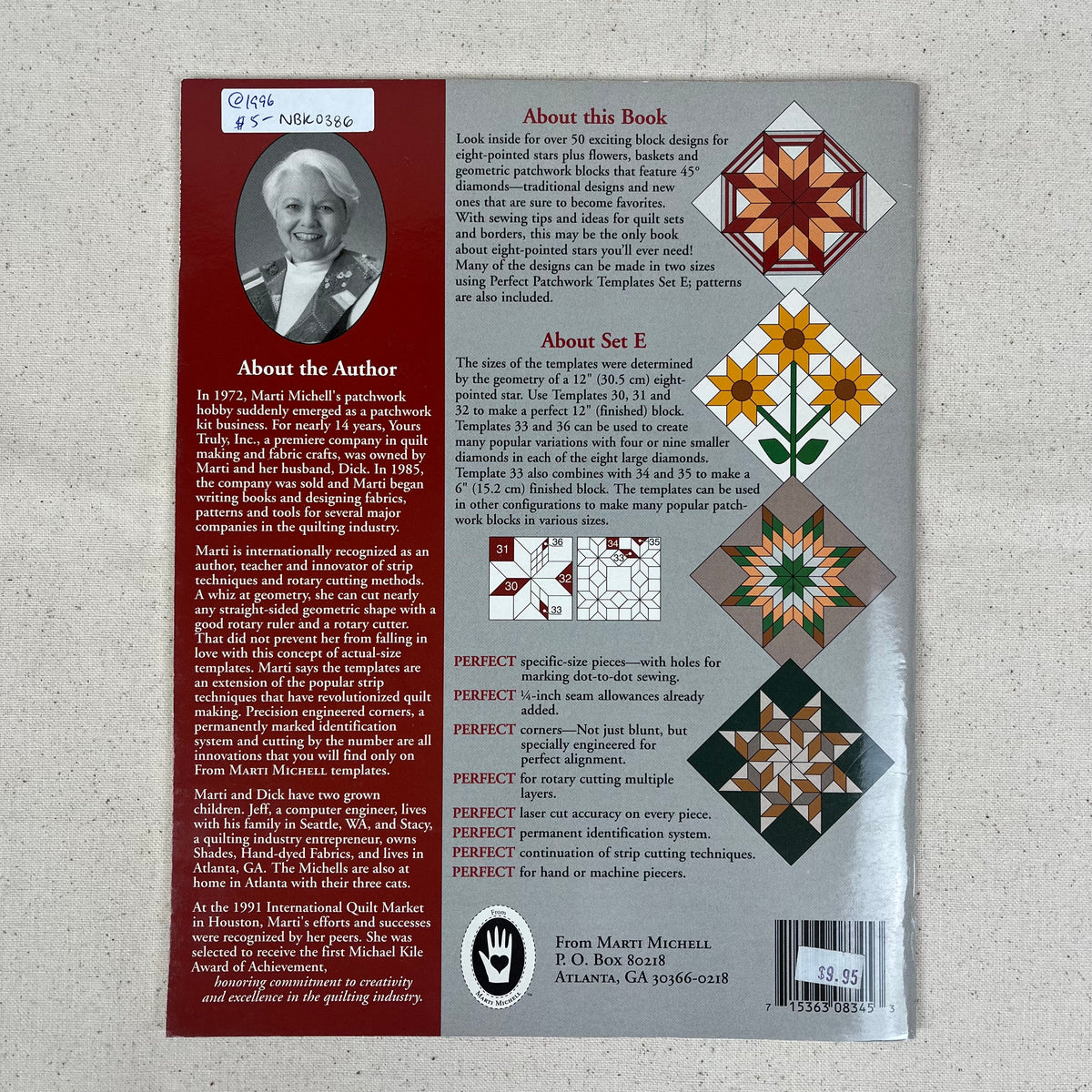 Patchwork Quilting Book Vol 3 - Vintage (NBK0386)