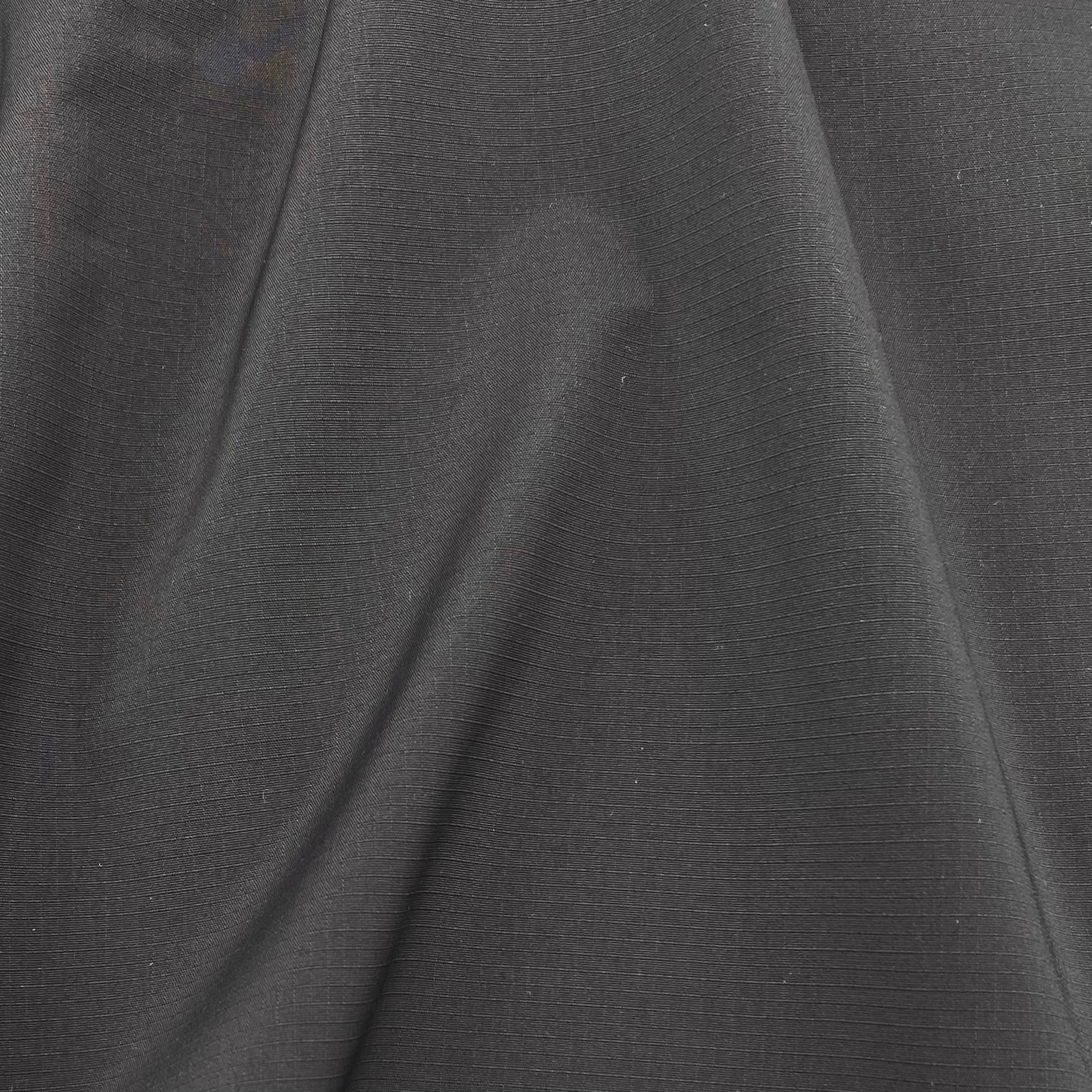 Knit-Backed Ripstop Outerwear - Black (SOW0226)