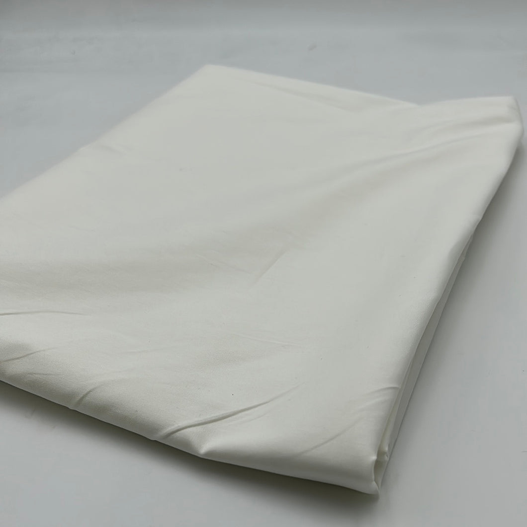 Stretch Cotton Shirting, Cream (WDW1755:1756)