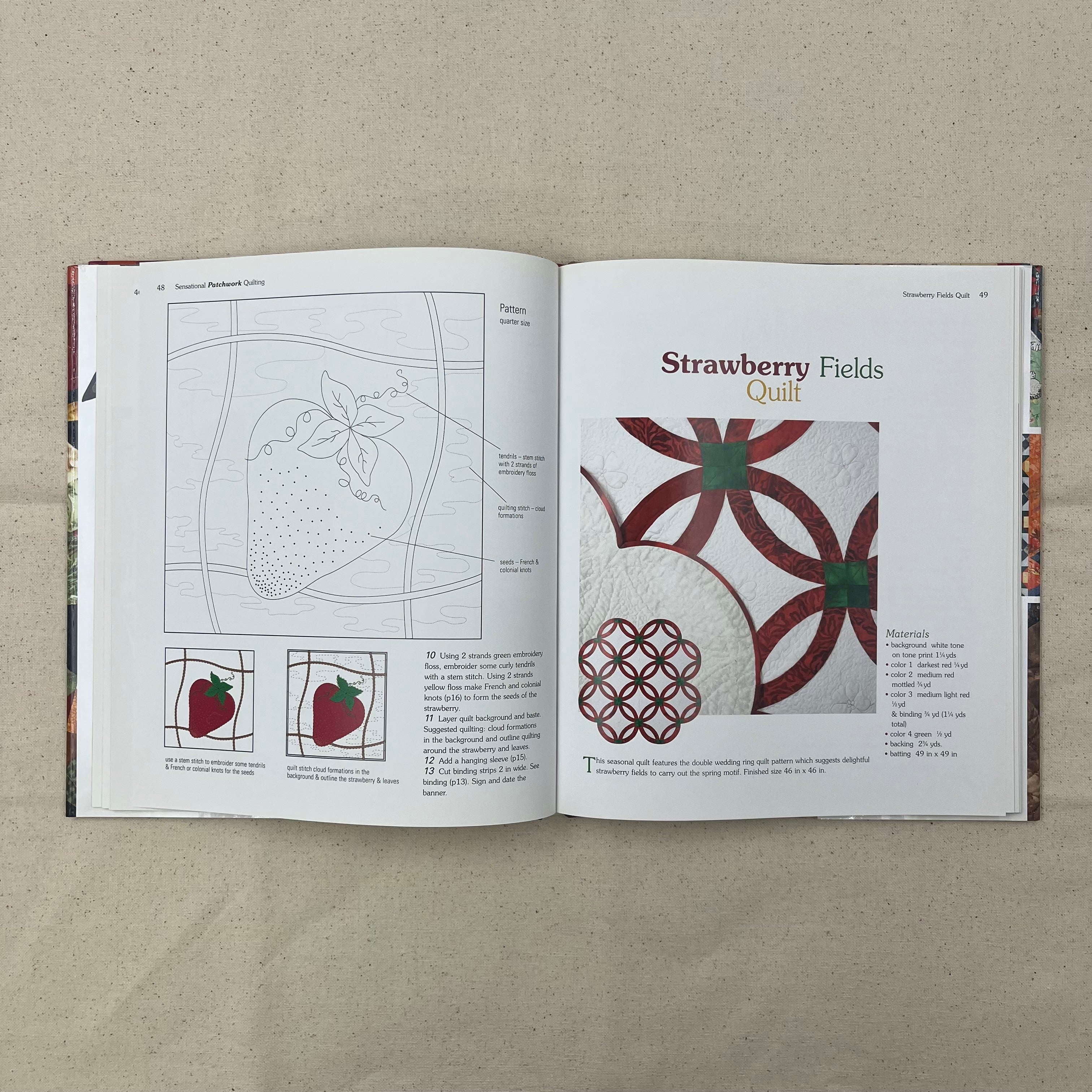 Sewing Book - Sensational Patchwork Quilting (NBK0278)
