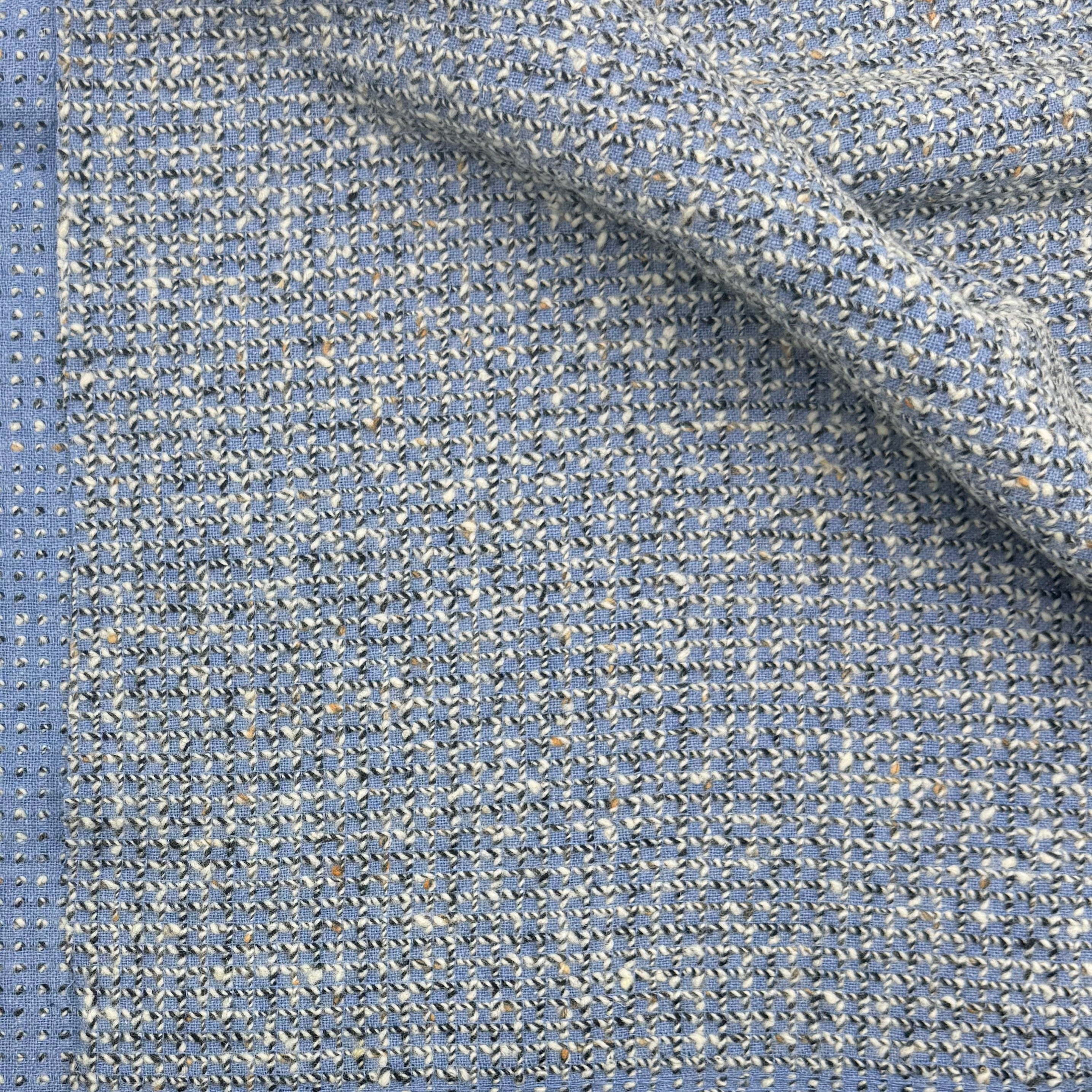 Wool Suiting - Textured Blue (WSW0770)