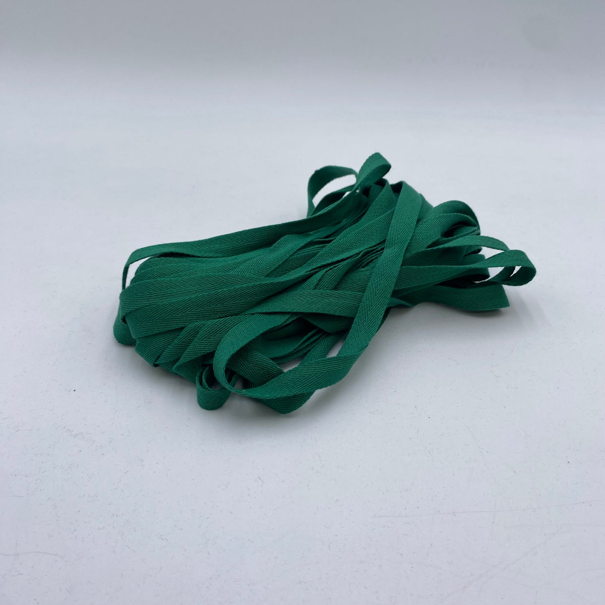 Cotton Twill Tape - Leaf Green - 15m Bundle (NXX1639)