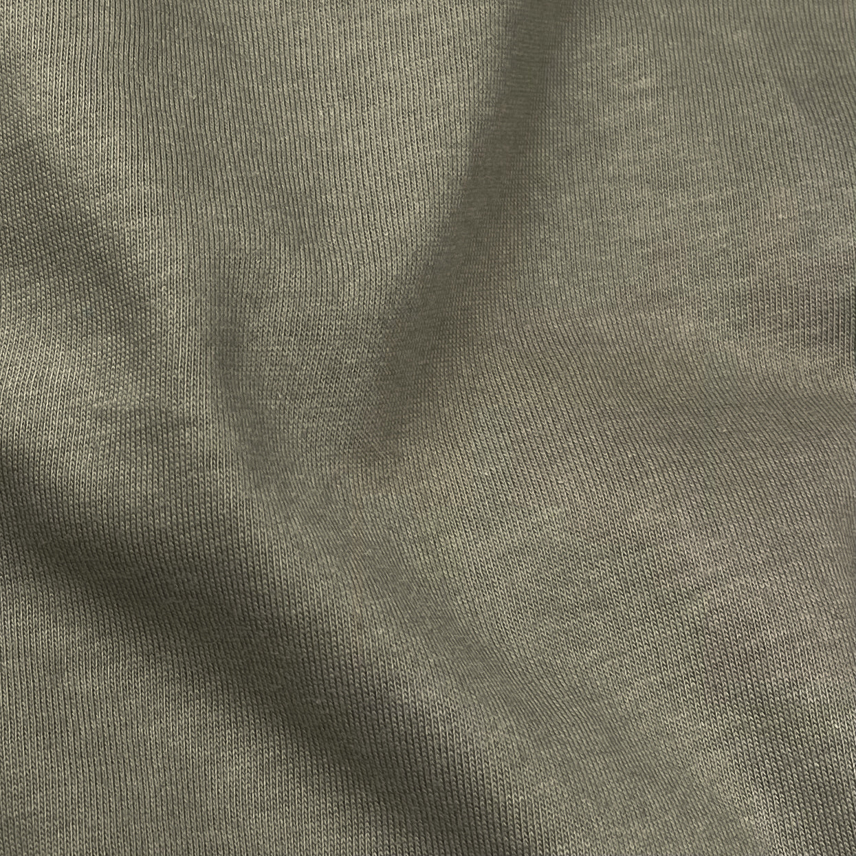 Organic Cotton Jersey - Picholine Olive (KJE1529)