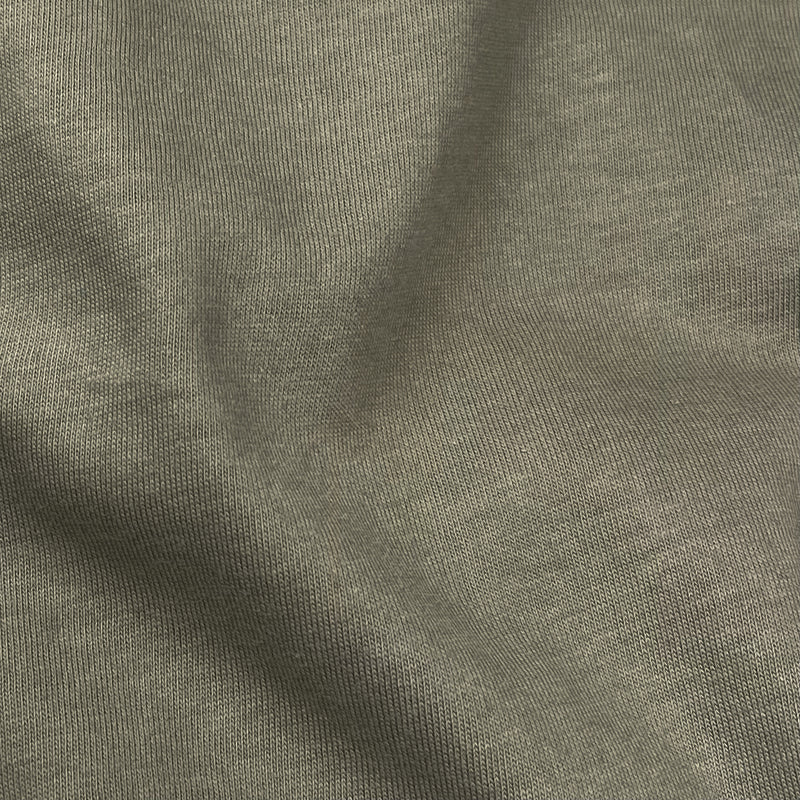 Organic Cotton Jersey - Picholine Olive (KJE1529)