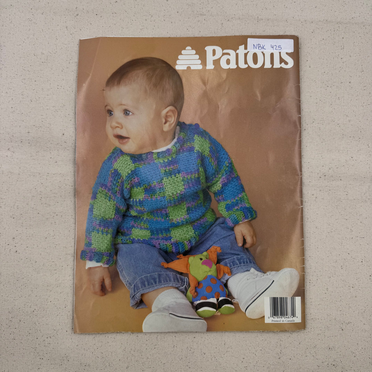 Patons Knitting Book - Designs to Crochet for Toddler sizes (NBK0425)
