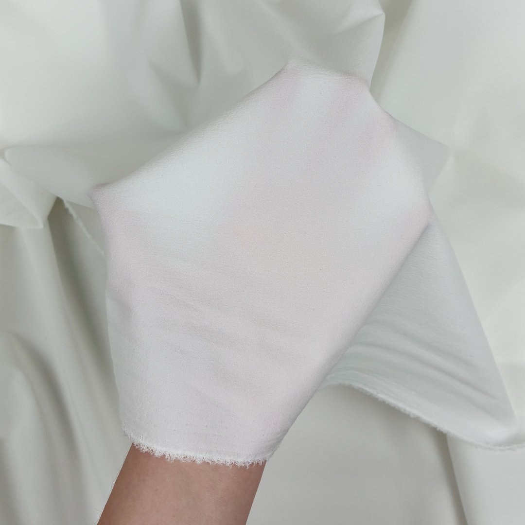 Nylon Spandex Stretch Woven - White (SOW0230:231)