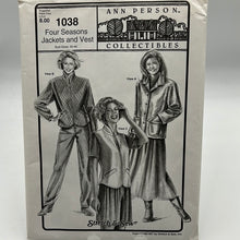Load image into Gallery viewer, STRETCH N SEW Pattern, Four Seasons Jackets and Vest (PSS1038)
