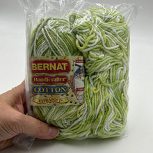 Load image into Gallery viewer, Cotton Bernat Yarn, Variegated Green (NYN0232)
