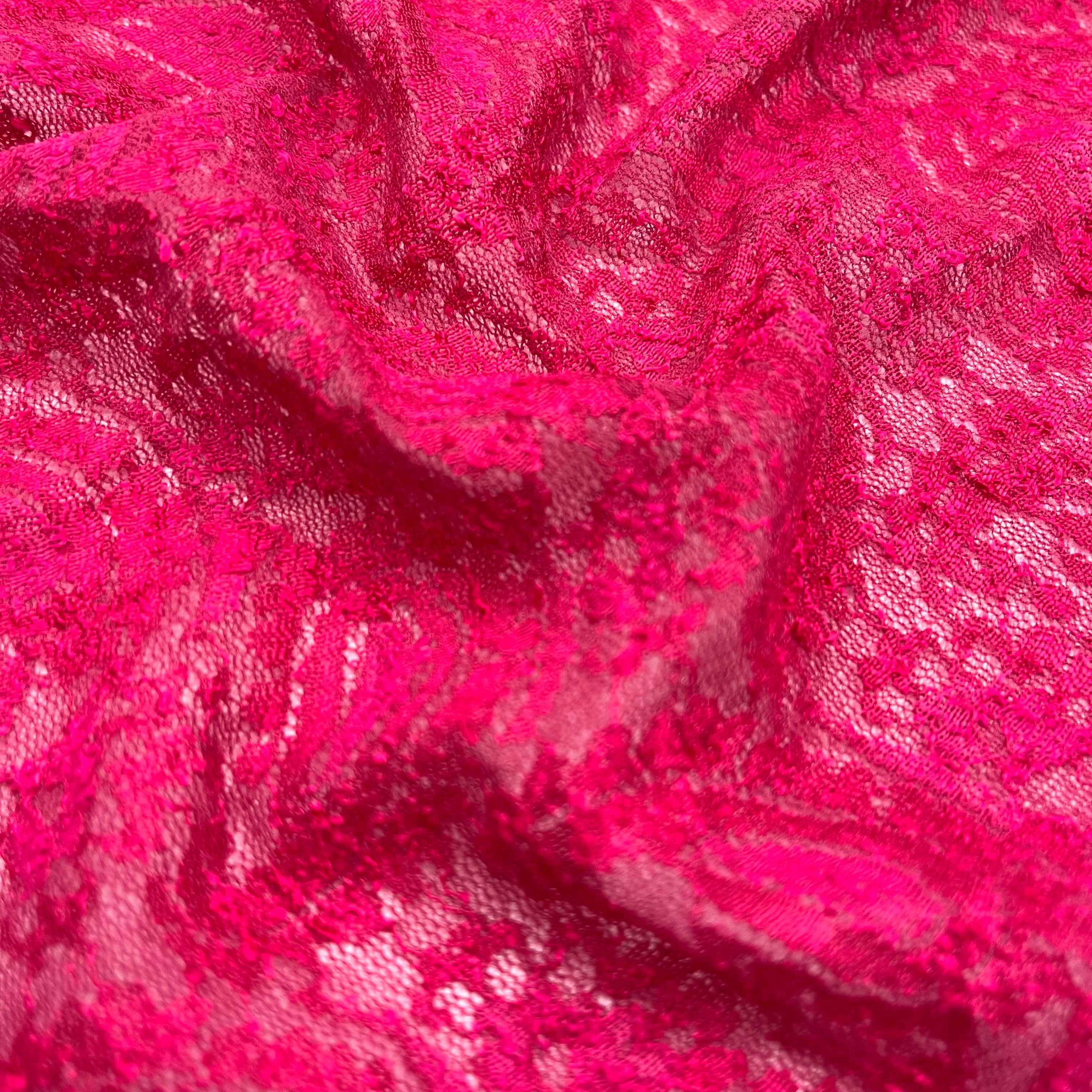 Knit Lace - Pink Paisley (KLM0267)