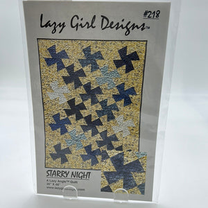 Lazy Girl Designs "Starry NIght" Quilt Pattern (PXX0498)