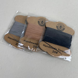 Handmade Hand Sewing Thread 20# -  Grey, Charcoal, Taupe (NXX1606)