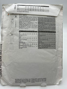 VOGUE Pattern, Misses' Top & Skirt (PVO1203)
