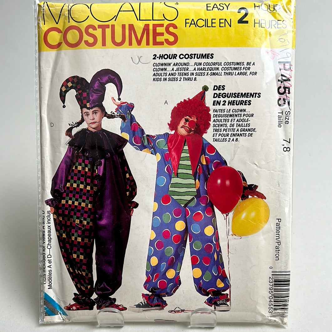 MCCALL'S Pattern, Clown Costumes (PMC6719B)