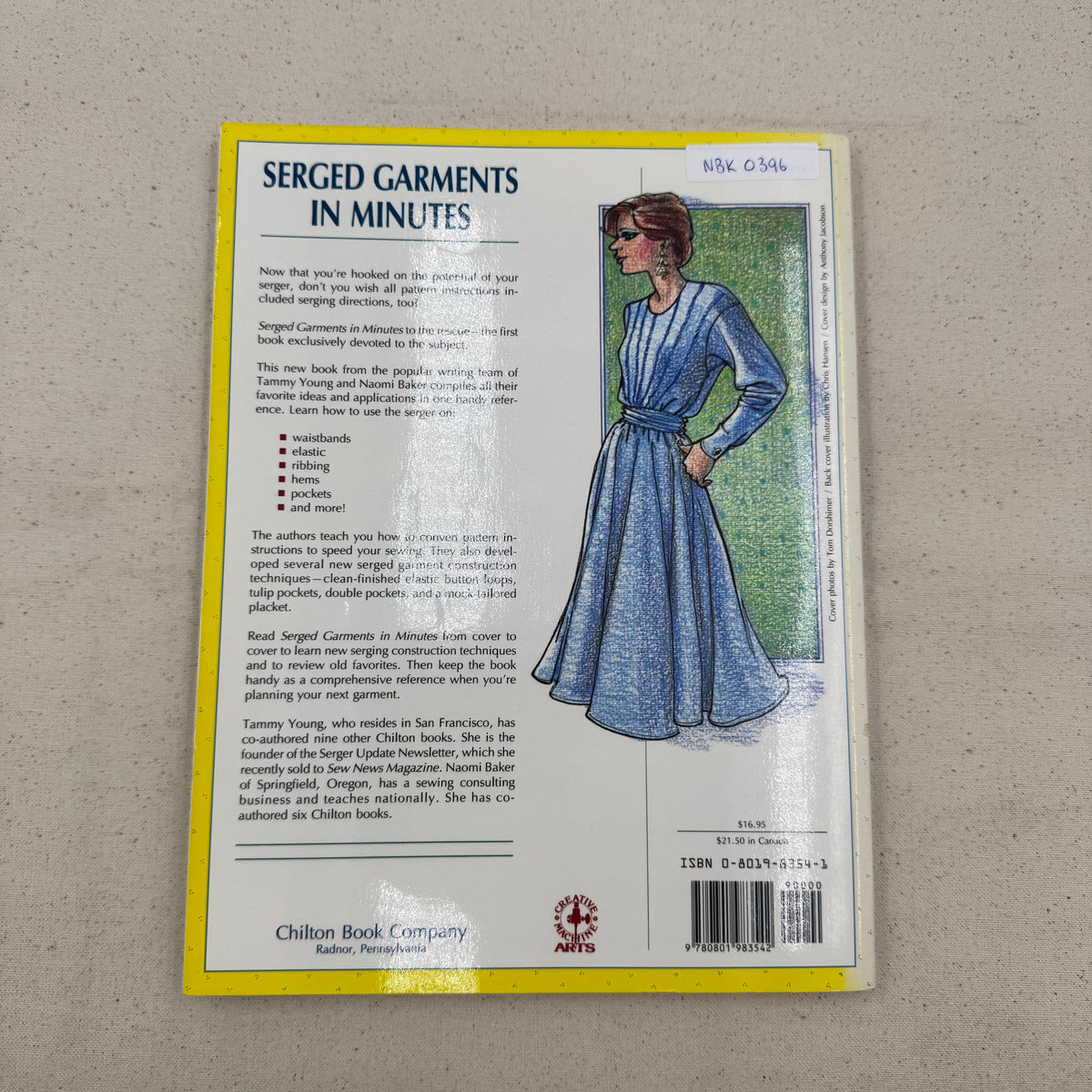 Sewing Book - Serged Garments in Minutes (NBK0396)