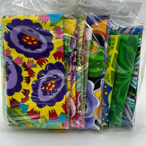 Quilting Scrap Bags, Floral Fantasy (WQC1680:1684)