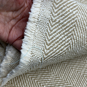 Cotton Home Decor, Beige Herringbone (HDH0397)