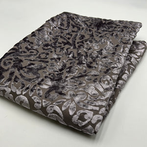 Woven Fancy, Purple Grey Floral (WFY0492)