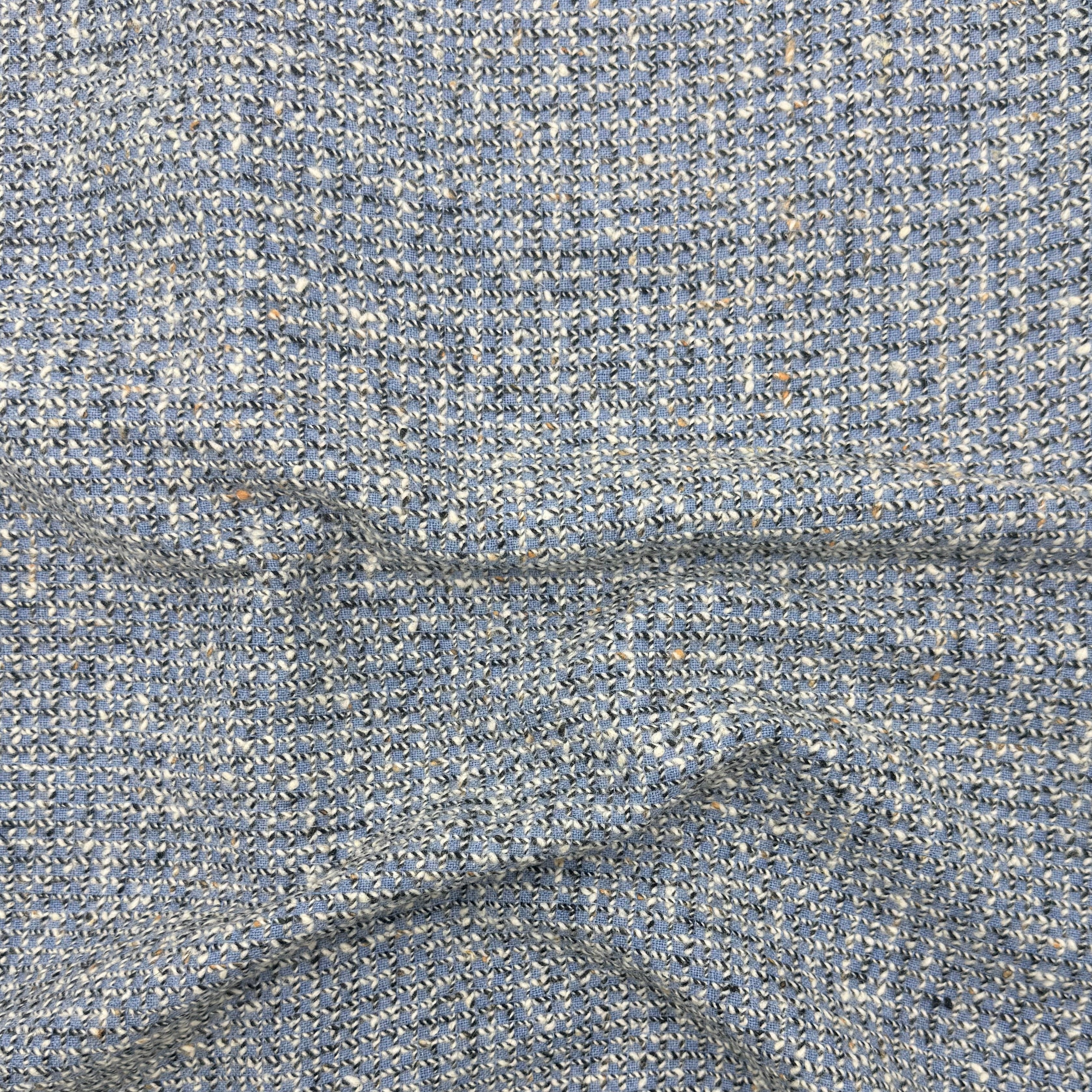 Wool Suiting - Textured Blue (WSW0770)