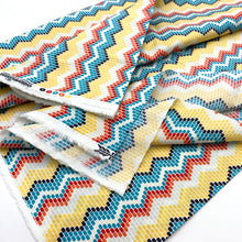 Load image into Gallery viewer, Quilting Cotton - Chevron Multicolour Bead Print (WQC2735:36)
