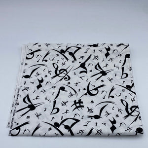 Quilting Cotton, Music Notes (WQC1473)