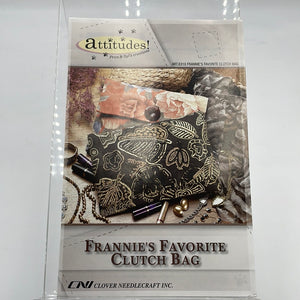 Attitudes! Fran & Syl's pattern, Frannie's Favorite Clutch Bag (PXX0621)