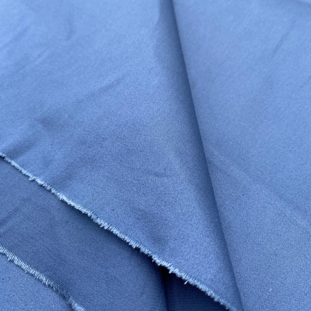 Stretch Cotton Sateen - Ocean Blue (WSW0644)